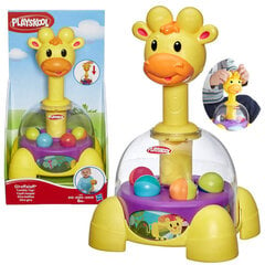 Žirafes rotaļlieta-spineris ar bumbiņām cena un informācija | Rotaļlietas zīdaiņiem | 220.lv
