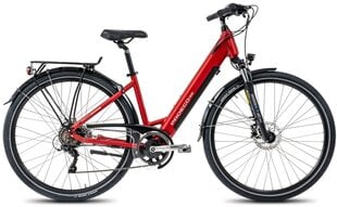 Elektriskais velosipēds ProEco On Wave LTD 1.0, 28", sarkans cena un informācija | Elektrovelosipēdi | 220.lv