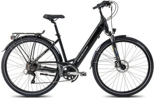 Elektriskais velosipēds ProEco On Wave LTD 1.0, 28", melns cena un informācija | Elektrovelosipēdi | 220.lv