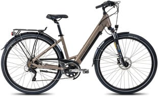 Elektriskais velosipēds ProEco On Wave LTD 1.0, 28", brūns cena un informācija | Elektrovelosipēdi | 220.lv