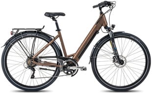 Elektriskais velosipēds ProEco On Wave LTD 1.0, 28", brūns цена и информация | Электровелосипеды | 220.lv