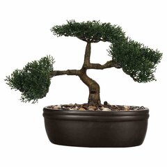 Mākslīgā bonsai koks podā, 23 cm cena un informācija | Mākslīgie ziedi | 220.lv