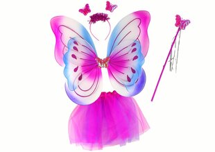 Карнавальный костюм бабочки для ребенка цена и информация | Карнавальные костюмы, парики и маски | 220.lv