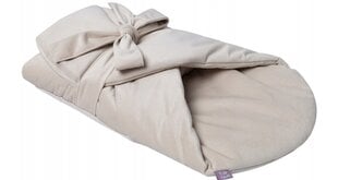 Детский конверт из хлопка - одеяло Infantilo, 75х75 см, синий/серый цена и информация | Детские подушки, конверты, спальники | 220.lv