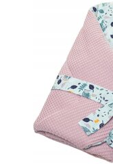 Детский конверт из хлопка - одеяло Infantilo, 75х75 см, розовый цена и информация | Детские подушки, конверты, спальники | 220.lv