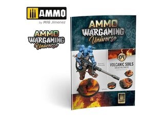 Инструкция склеиваемых конструкторов Ammo Mig Wargaming Universe Book No. 04 - Volcanic Soils, 6923 цена и информация | Склеиваемые модели | 220.lv