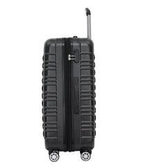 Набор из 3 чемоданов, черный цена и информация | Чемоданы, дорожные сумки | 220.lv