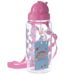 Ūdens pudele Enchanted Rainbows Unicorn, 450 ml цена и информация | Бутылки для воды | 220.lv