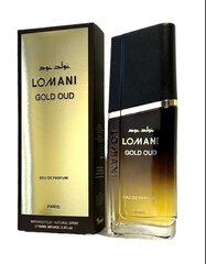 Туалетная вода Lomani Gold Oud EDT для мужчин, 100 мл цена и информация | Мужские духи | 220.lv