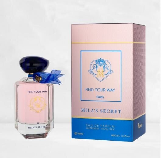 Parfimērijas ūdens Mila's Secret Find Your Way EDP sievietēm, 100ml cena un informācija | Sieviešu smaržas | 220.lv