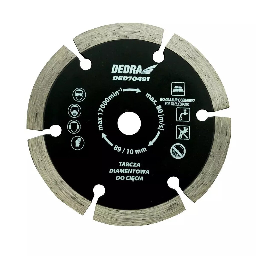 Dimanta disks Dedra-Exim cena un informācija | Slīpmašīnas | 220.lv