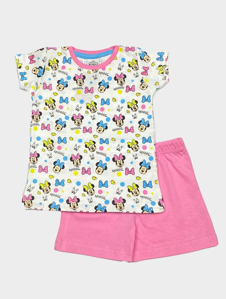Pidžama meitenei Minnie Mouse, dažādu krāsu cena un informācija | Halāti, naktskrekli, pidžamas meitenēm | 220.lv