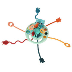 Сенсорная игрушка Монтессори, прорезыватель, красный цена и информация | Игрушки для малышей | 220.lv