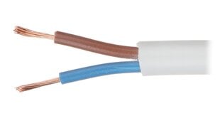 Elektrības kabelis OMY-2X0.5 cena un informācija | Saules paneļi, komponentes | 220.lv