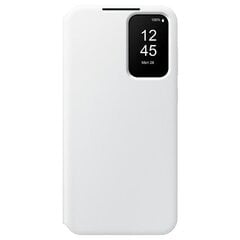 Etui Samsung EF-ZA556CWEGWW A55 5G A556 biały|white Smart View Wallet Case цена и информация | Чехлы для телефонов | 220.lv