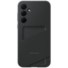 Etui Samsung EF-OA356TBEGWW A35 5G A356 czarny|black Card Slot Cover цена и информация | Чехлы для телефонов | 220.lv