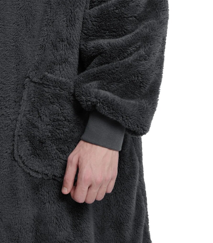Unisex džemperis-pleds Bedsure, melns cena un informācija | Oriģināli džemperi | 220.lv