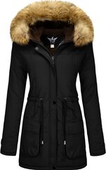 Женская хлопковая зимняя куртка YXP, черная цена и информация | Женские куртки | 220.lv