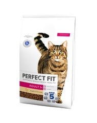 Корм Perfect Fit Adult 1+ для кошек с курицей, 7 кг цена и информация | Сухой корм для кошек | 220.lv