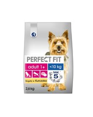 Perfect Fit для собак мелких пород с курицей, 3x2,6 кг цена и информация | Сухой корм для собак | 220.lv