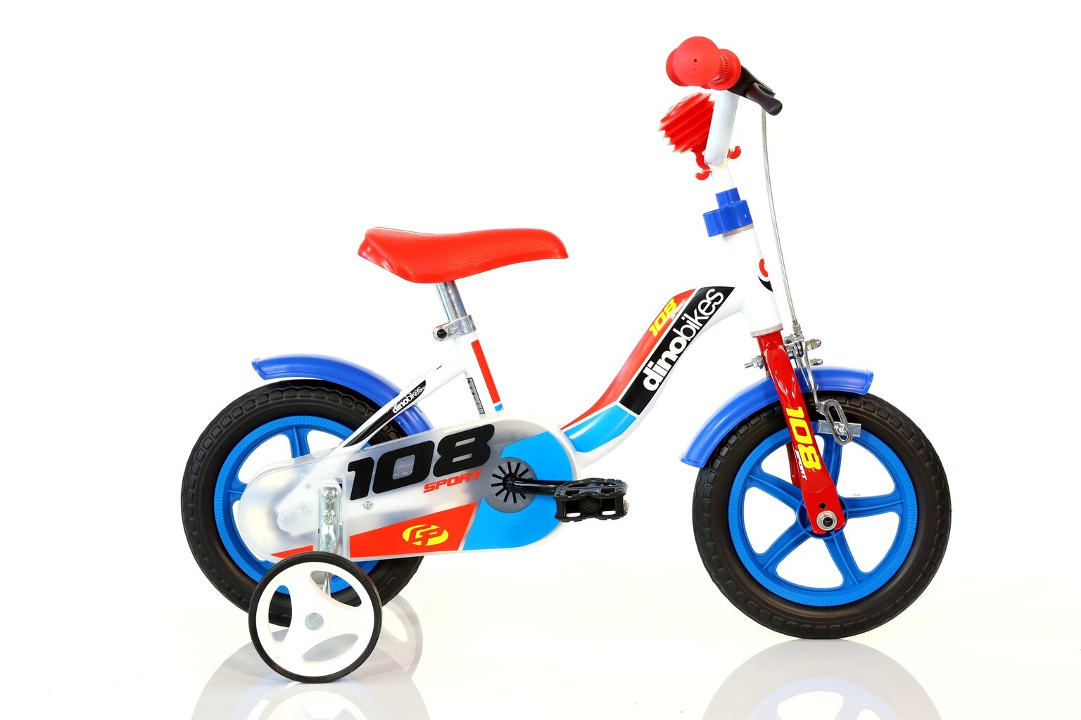 Velosipēds bērniem Dino Bikes 10", zils цена и информация | Velosipēdi | 220.lv