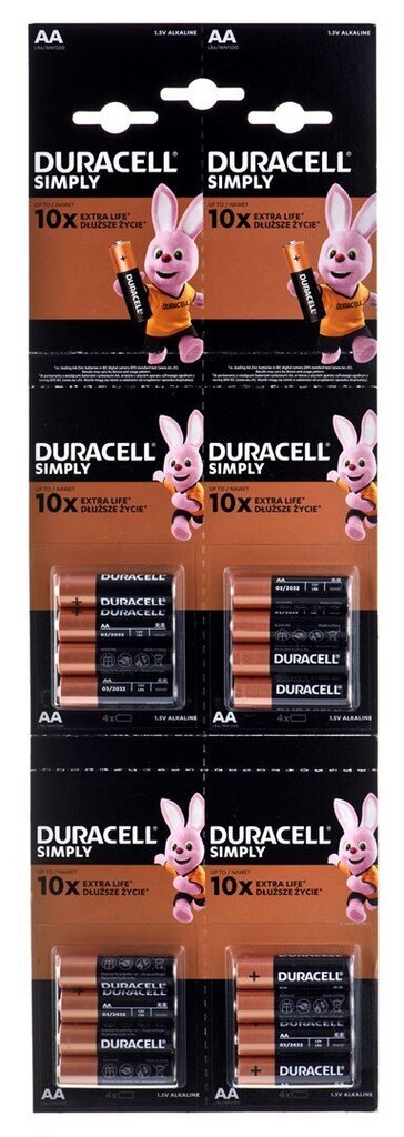 Duracell baterijas cena un informācija | Baterijas | 220.lv