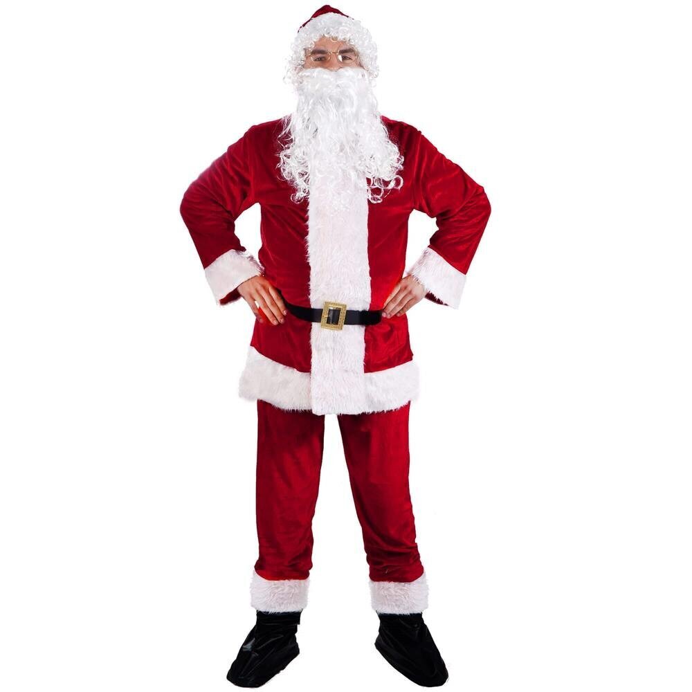 Ziemassvētku vecīša tērps Springos CA1225, 9 daļas цена и информация | Karnevāla kostīmi, maskas un parūkas | 220.lv