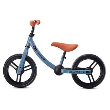 Llīdzsvara velosipēds Kinderkraft 2Way Next 12", brūns/melns/zils cena un informācija | Balansa velosipēdi | 220.lv