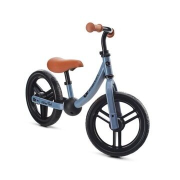 Llīdzsvara velosipēds Kinderkraft 2Way Next 12", brūns/melns/zils cena un informācija | Balansa velosipēdi | 220.lv