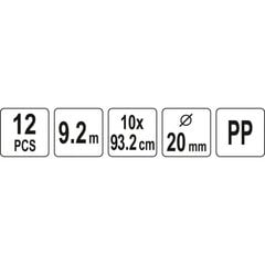 Elastīgie stieņi kanalizācijas tīrīšanai 10x92cm cena un informācija | Rokas instrumenti | 220.lv