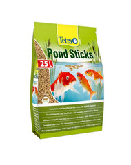Zivju barība Tetra Pond Sticks, 25 l cena un informācija | Zivju barība | 220.lv