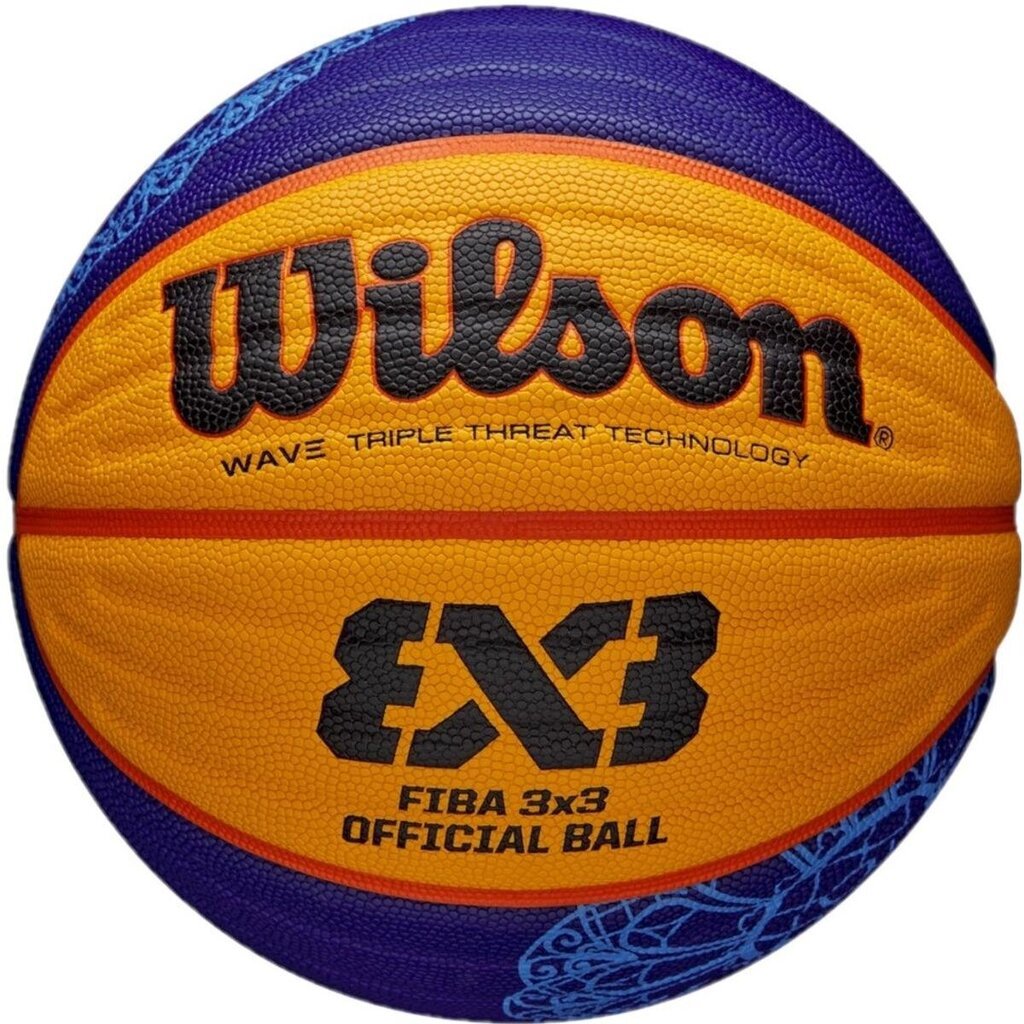 Basketbols Competition 3x3 Wilson Fiba Paris 2024, 6 izmērs cena un informācija | Basketbola bumbas | 220.lv