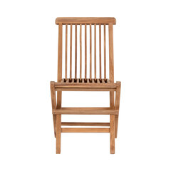 2 krēslu komplekts, Tīkkoks цена и информация | скамейка со столиком | 220.lv