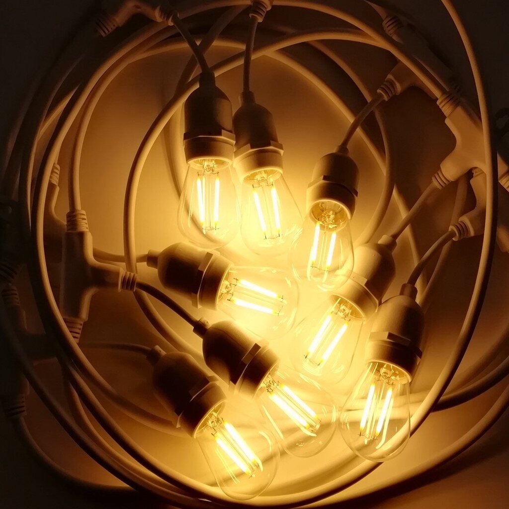 LED virtene, 15 LED, 15 m cena un informācija | Ziemassvētku lampiņas, LED virtenes | 220.lv