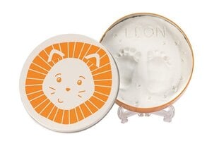 Набор детских штампов Baby Art Magic Box Round Lion цена и информация | Отпечатки для младенцев | 220.lv