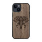Koka maciņš iPhone 15 FoxysCraft Elephant цена и информация | Telefonu vāciņi, maciņi | 220.lv