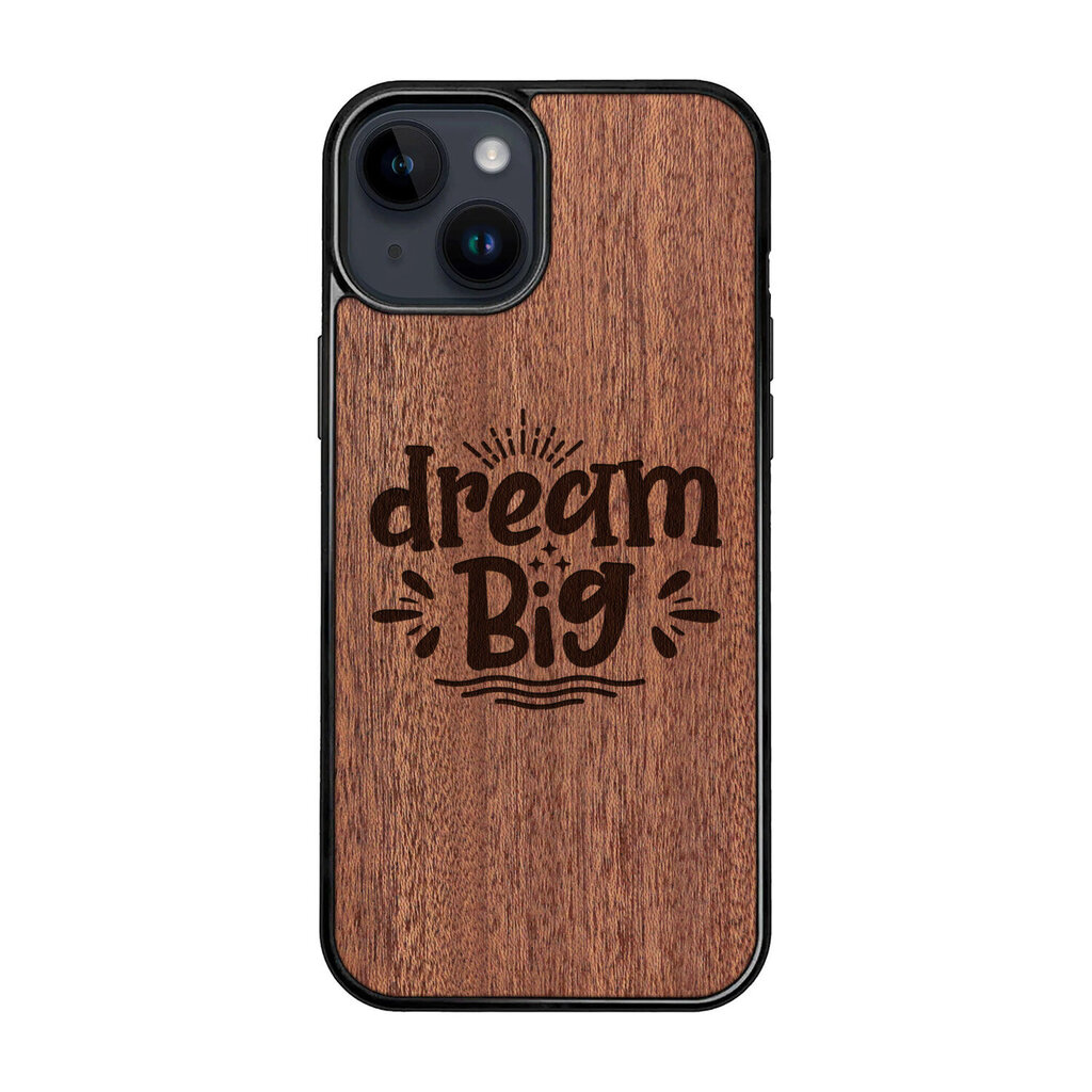 Koka maciņš iPhone 15 FoxysCraft Dream Big cena un informācija | Telefonu vāciņi, maciņi | 220.lv