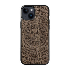 Koka maciņš iPhone 15 FoxysCraft Occult sun and moon cena un informācija | Telefonu vāciņi, maciņi | 220.lv