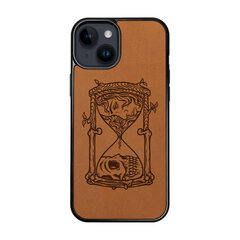 Кожаный чехол для iPhone 15 FoxysCraft, Hourglass цена и информация | Чехлы для телефонов | 220.lv