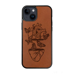 Кожаный чехол для iPhone 15 FoxysCraft, Flight of the Butterflies цена и информация | Чехлы для телефонов | 220.lv