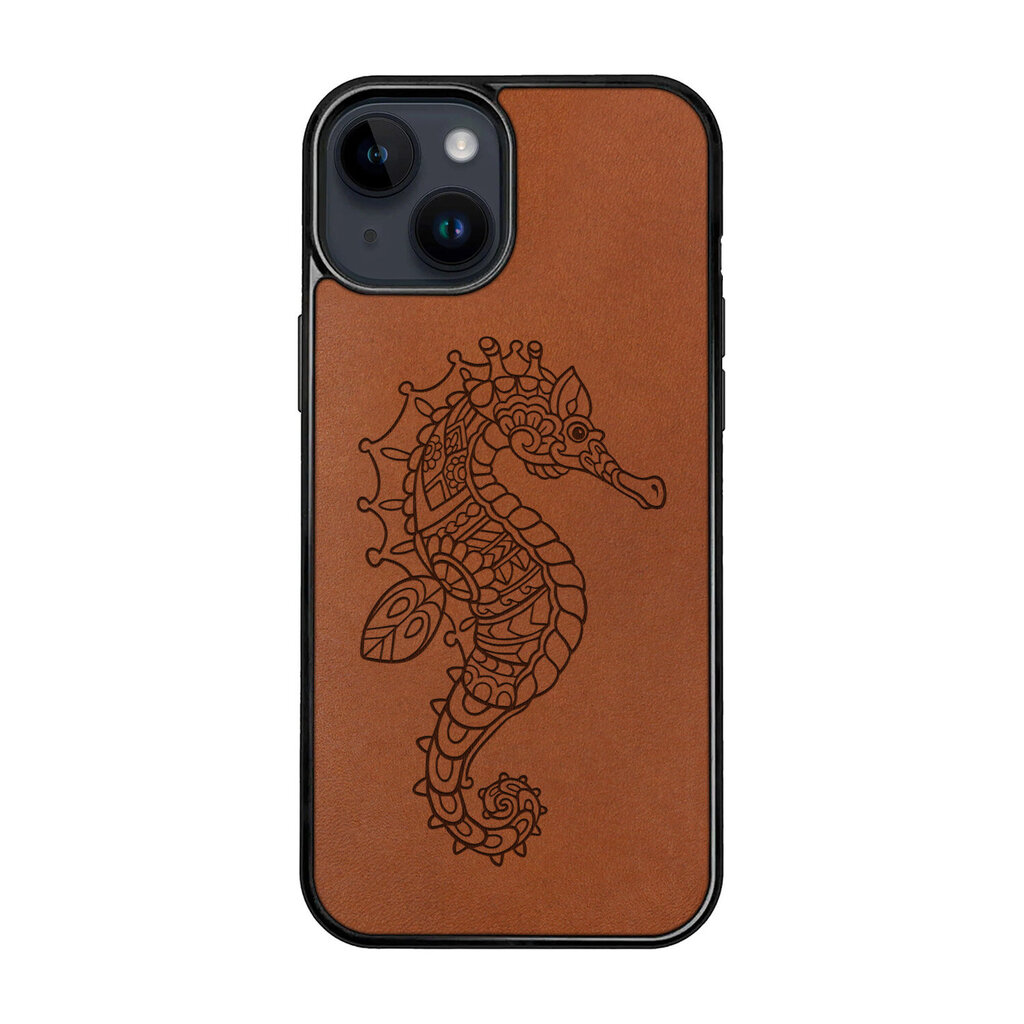 Ādas maciņš iPhone 15 FoxysCraft Seahorse цена и информация | Telefonu vāciņi, maciņi | 220.lv