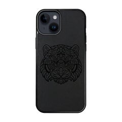 Кожаный чехол для iPhone 15 FoxysCraft, Tiger цена и информация | Чехлы для телефонов | 220.lv