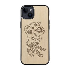 Деревянный чехол для iPhone 15 Plus FoxysCraft, Astronaut, ольха цена и информация | Чехлы для телефонов | 220.lv