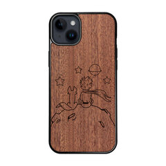 Деревянный чехол для iPhone 15 Plus FoxysCraft, The little prince, красное дерево цена и информация | Чехлы для телефонов | 220.lv