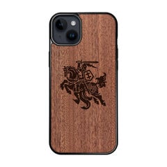 Деревянный чехол для iPhone 15 Plus FoxysCraft, Vytis, красное дерево цена и информация | Чехлы для телефонов | 220.lv