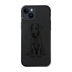 Ādas maciņš iPhone 15 Plus FoxysCraft Dog cena un informācija | Telefonu vāciņi, maciņi | 220.lv