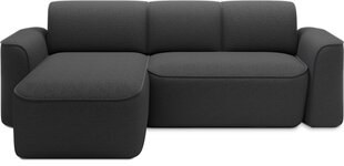 Stūra dīvāns Eltap Ume, melns cena un informācija | Stūra dīvāni | 220.lv