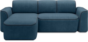 Stūra dīvāns Eltap Ume, zils cena un informācija | Stūra dīvāni | 220.lv