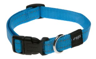 Apkakle Rogz Snake, 16mm/26-40cm, zils cena un informācija | Apkakles, siksnas suņiem | 220.lv