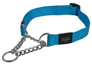 Apkakle Rogz Fanbelt Obedience L, 20mm, zils cena un informācija | Apkakles, siksnas suņiem | 220.lv